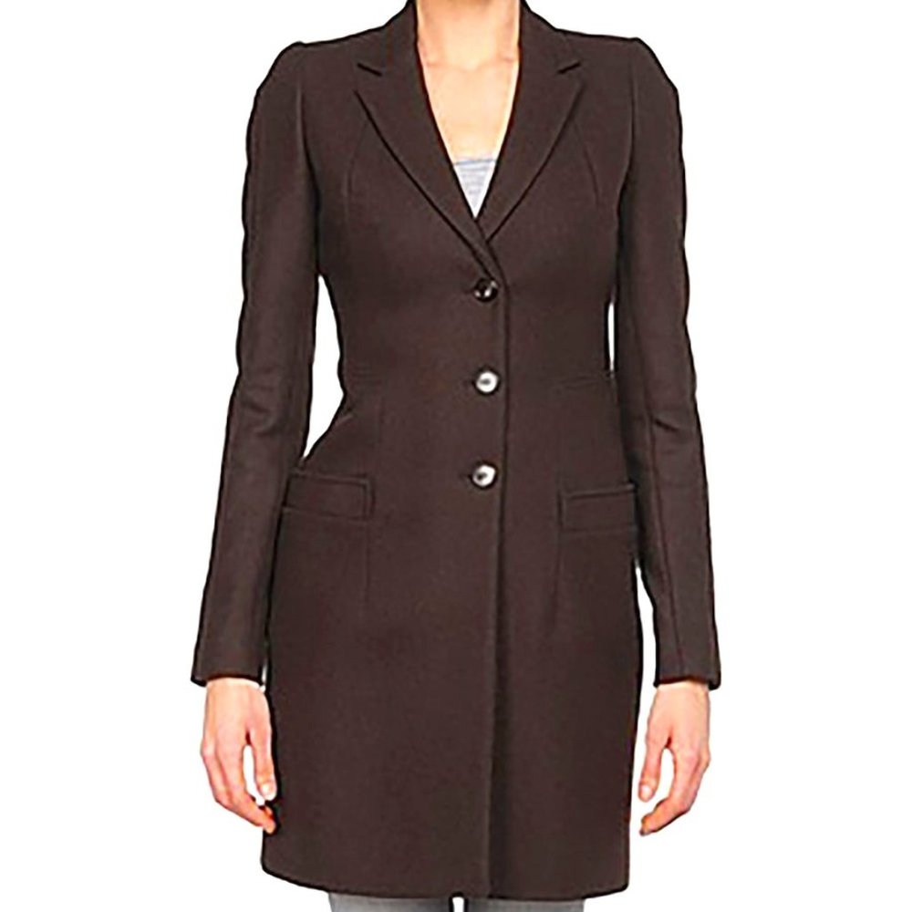 SOLD NEW Authentic size M GIVENCHY Brown Wool Coat